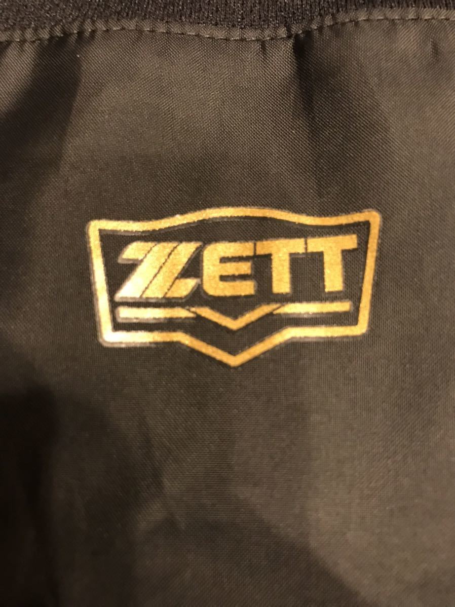 ZETT ゼット　野球用 ウインドシャツ シャカジャン　ブラック　Sサイズ_画像7
