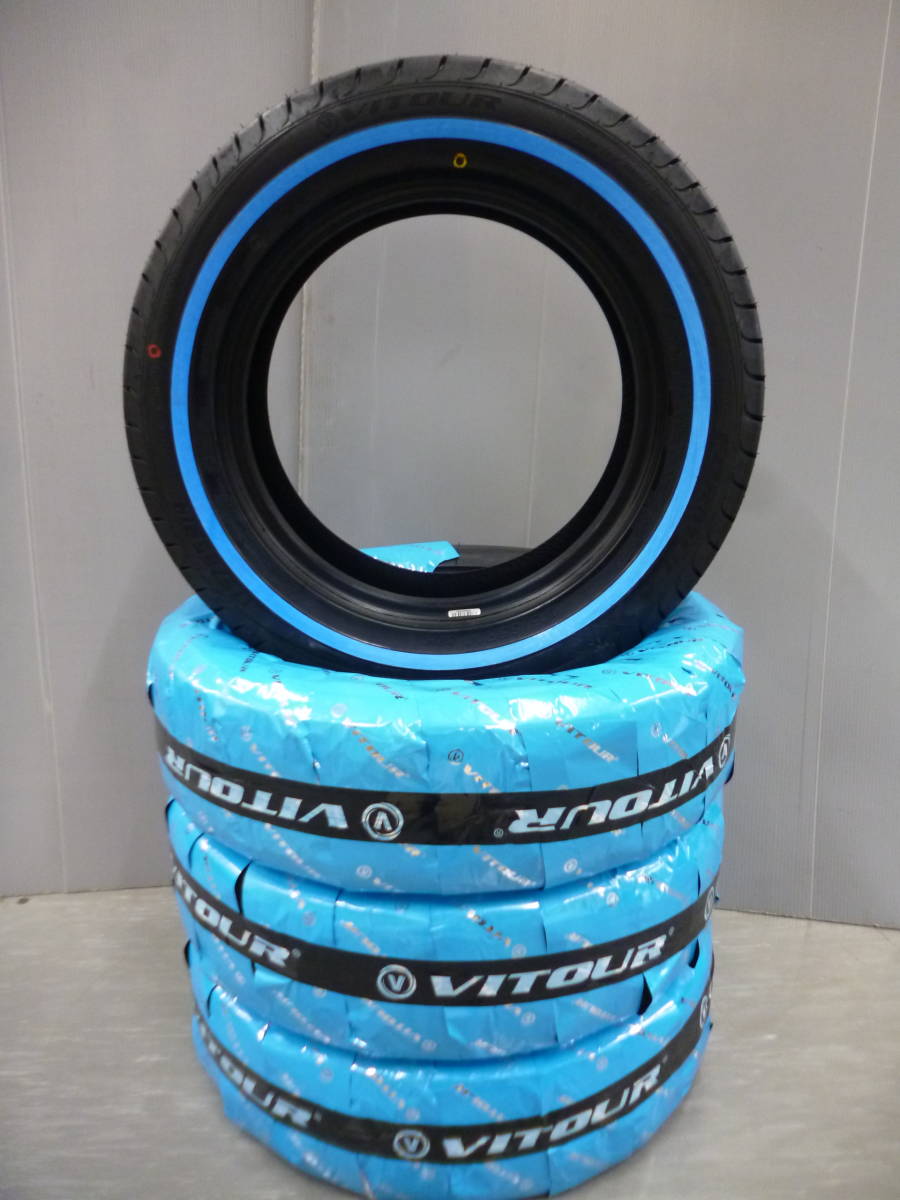 VITOUR ★ホワイトリボンタイヤ★175/65R14★4本セット★フィット・キューブ・ヴィッツ・デミオ・サクシード・プロボックス★G_画像1