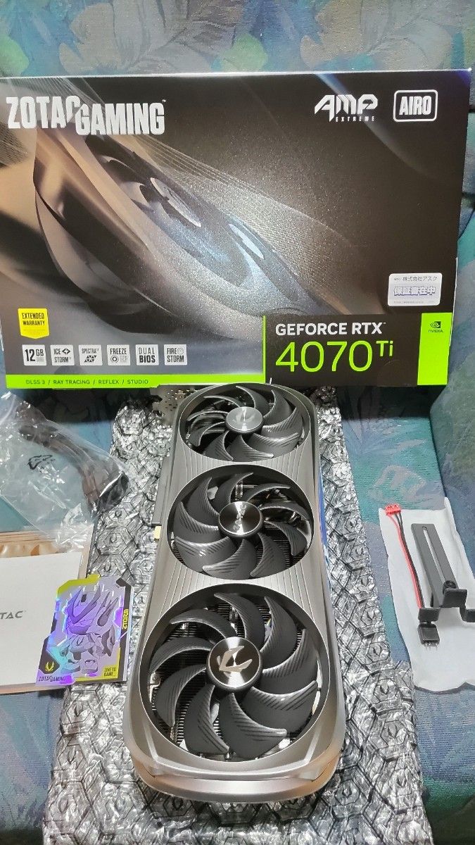 ZOTAC GeForce RTX 4070 Ti AMP Extreme AIRO ZT-D40710B-10P B&H