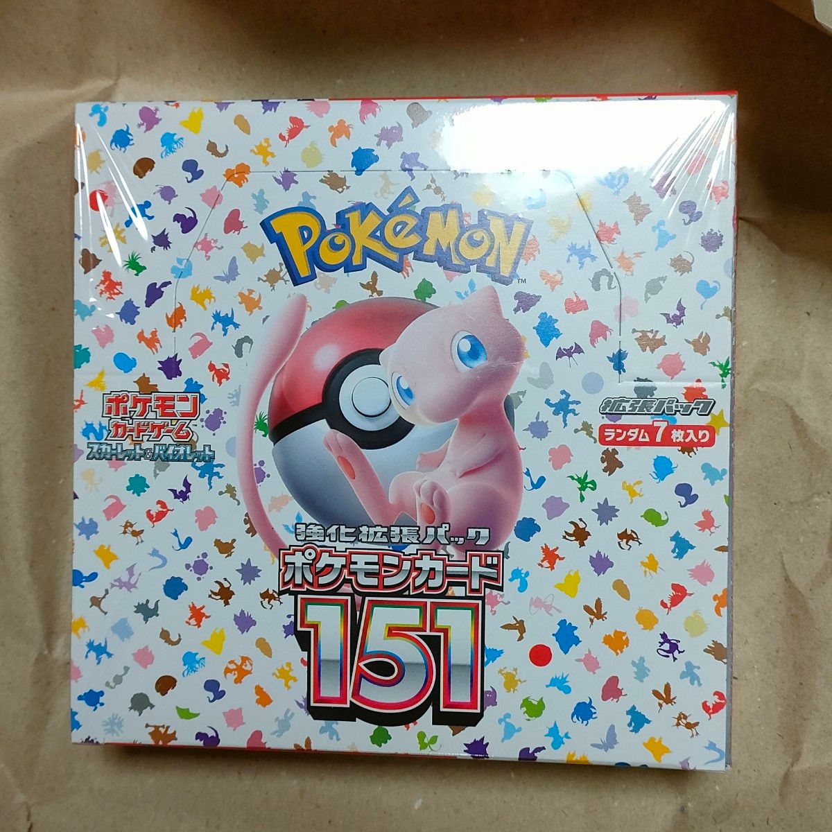 シュリンク有】ポケモンカード151 未開封BOX ポケセン産｜Yahoo!フリマ