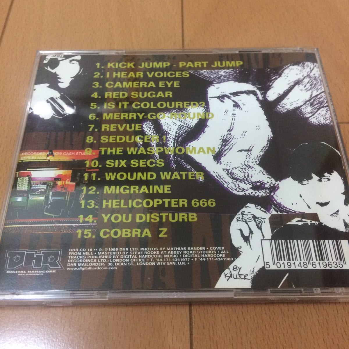 COBRA KILLER コブラキラー DHR CD 18 中古 CD 輸入盤_画像3