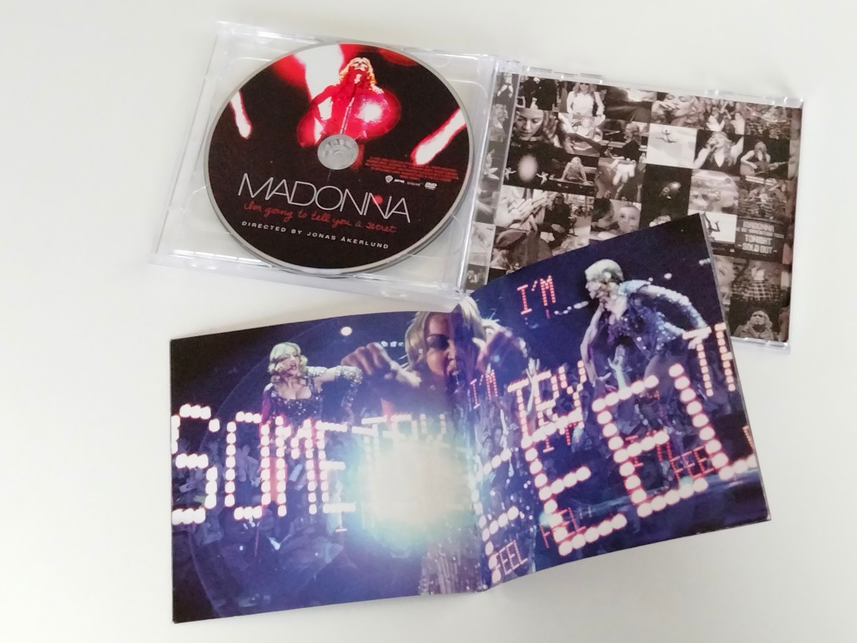 【DVD付2枚組EU盤】Madonna / I'm Going To Tell You A Secret CD/DVD WARNER N9362-49990-2 06年盤,マドンナ,148分映像,QUEEN OF POP,_画像4