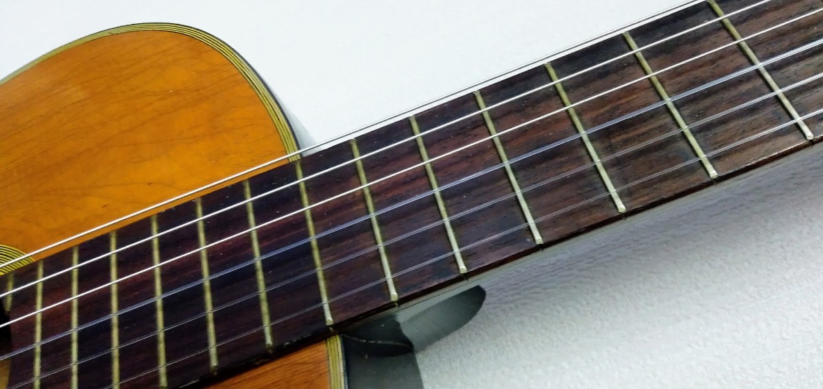 ■橋本一男 作 ヴィンテージクラッシックギター(1965年製)・ヤフネコ160サイズ格安発送！_画像4