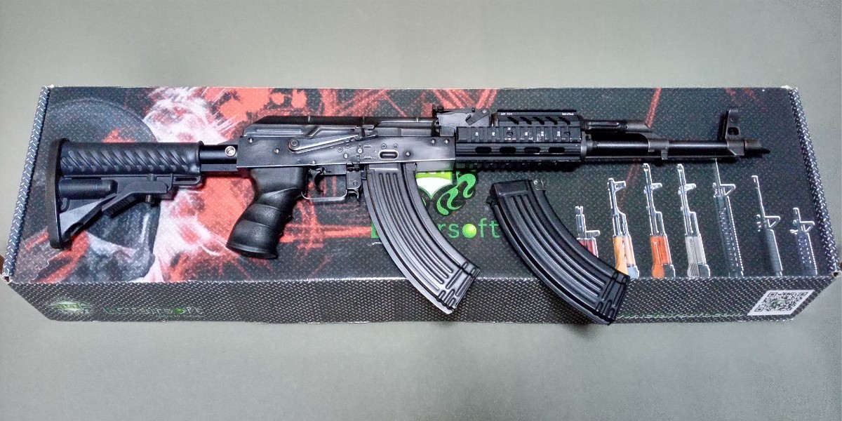 LCT AKM X47 PMCカスタム 電動ガン ウェザリング　フルメタル タルコフ