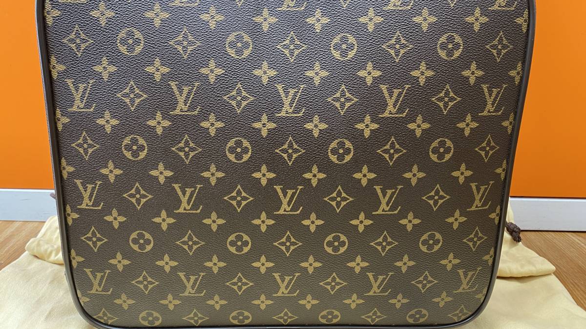【使用感薄い美品】Louis Vuitton ルイヴィトン モノグラム ペガスビジネス55 M23297 トラベル キャリーバッグ 旅行鞄 2輪 保存袋有り_画像4