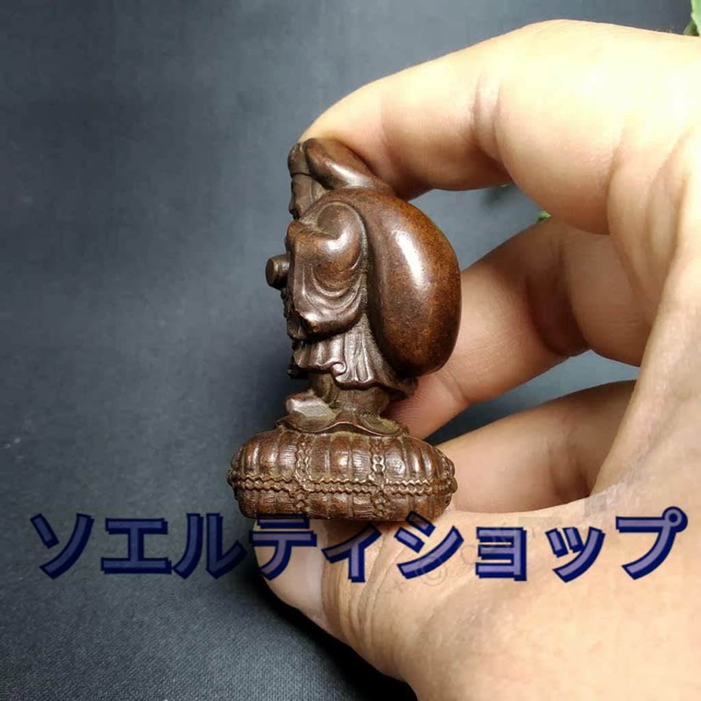 新入荷☆ミニチュア仏像 開運招福七福神・大黒天（銅製）_画像7