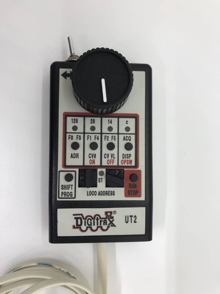 DCC Digitrax LocoNet Throttle UT2（1個）とLocoNet Universal Panel UP5（2個）の組合せ（中古品）_UT2の表側