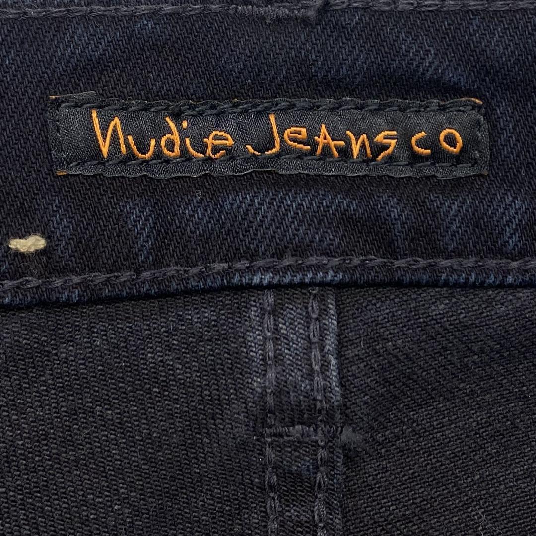 Nudie Jeansヌーディージーンズ Lean Dean Hidden ink リーンディーン USED ウォッシュ 加工 ストレッチ スキニー スリム デニム パンツ 29_画像4