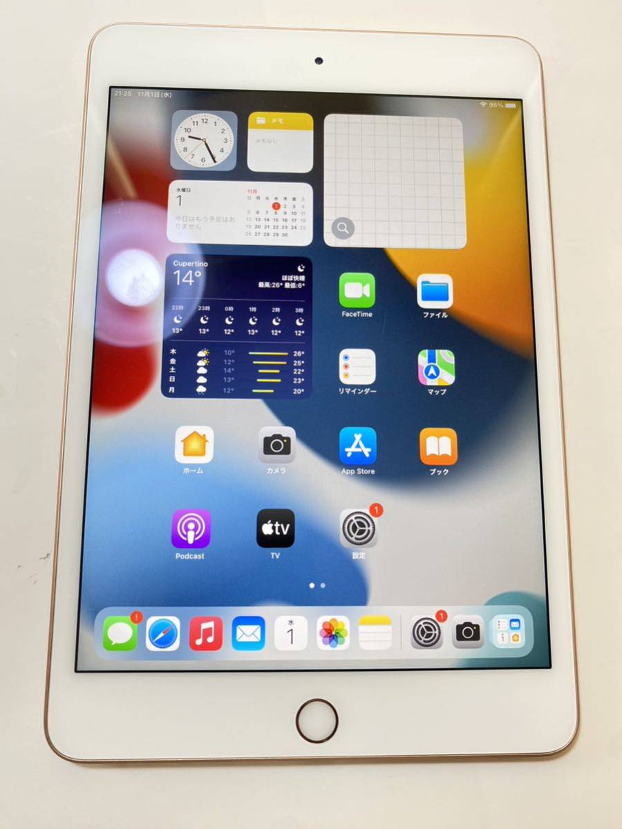 送料無料 Apple iPad mini 64GB 第5世代 ピンク中古 本体 Wi-Fi (iPad