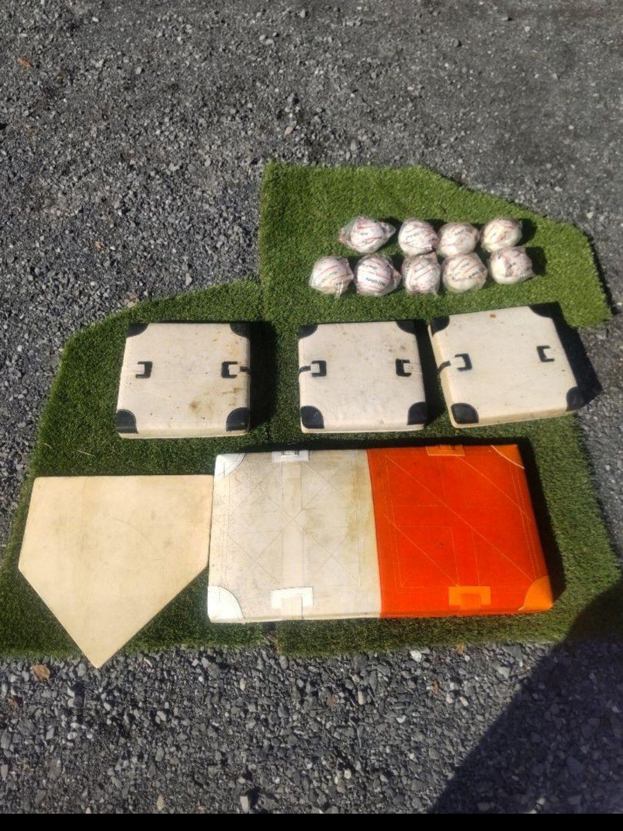 ソフトボール 軟式野球 ベースセット 一塁ベース ホームベース 3 ソフトボール 軟式野球 ベースセット 一塁ベース ホームベース 3