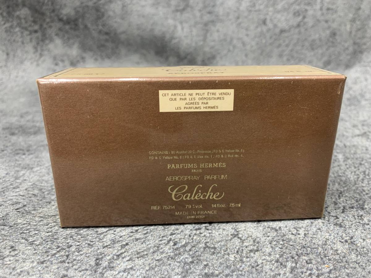 【 未開封 未使用 エルメス 香水 Caleche カレーシュ パルファム ミニボトル 】 HERMES フレグランス レディース 7.5ml_画像2