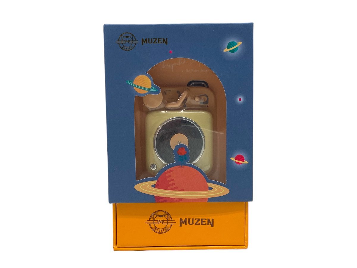 MUZEN（ミューセン） AUDIO BUTTON Bluetoothスピーカー MW-P1I イエロー 家電/036_画像1