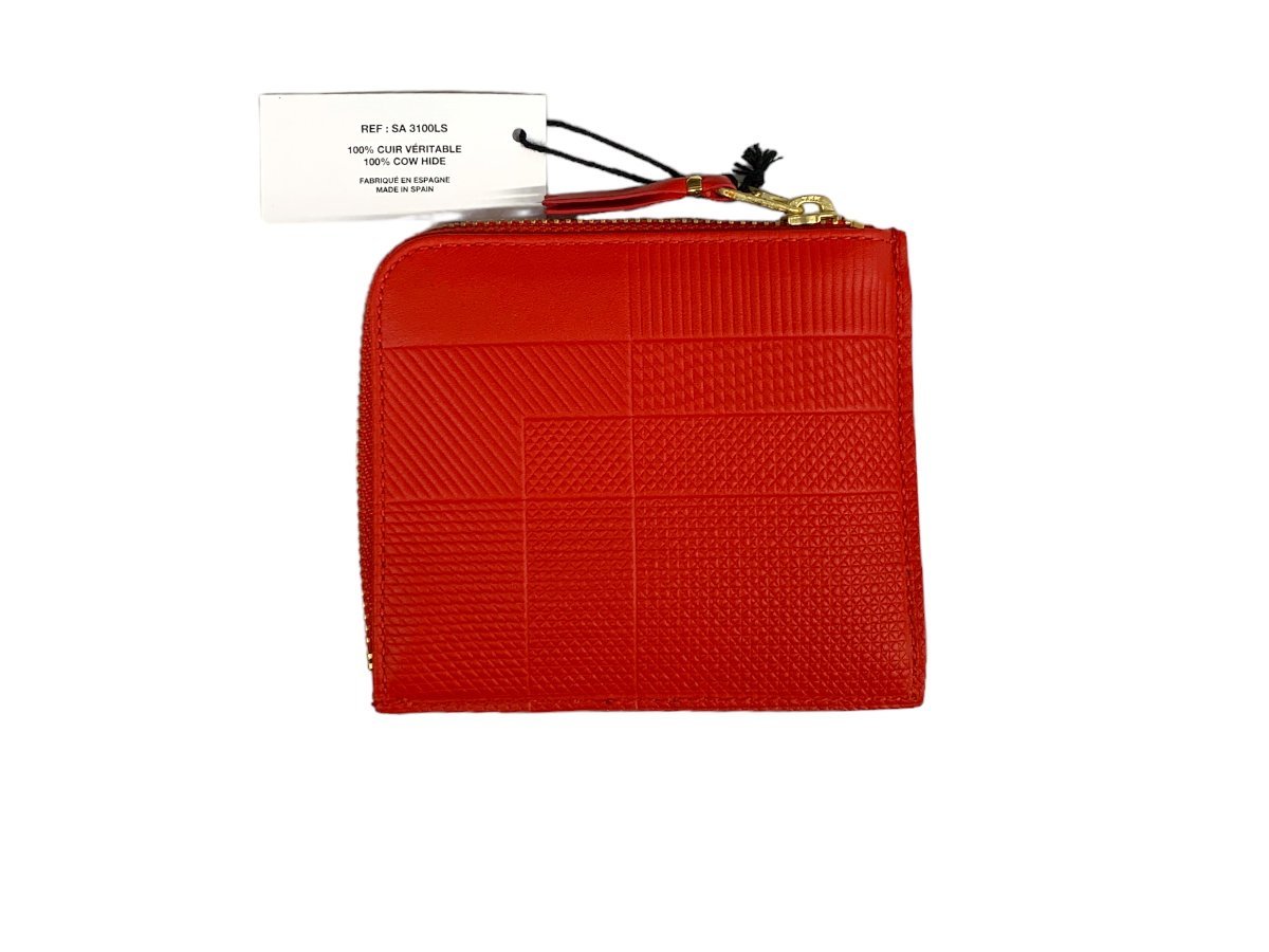 COMME des GARCONS (コムデギャルソン) INTERSECTION WALLET RD ミニ財布 コインケース 小銭入れ SA3100LS-RDRDOS 赤 ウィメンズ/025_画像2