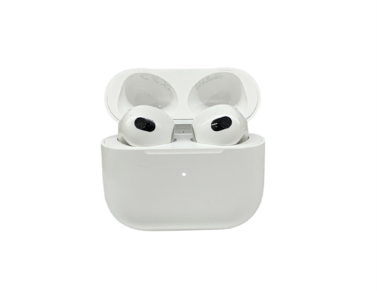 Apple (アップル) AirPods 第3世代 エアポッズ ワイヤレスイヤホン Bluetooth MME73J/A ホワイト 家電/025_画像1