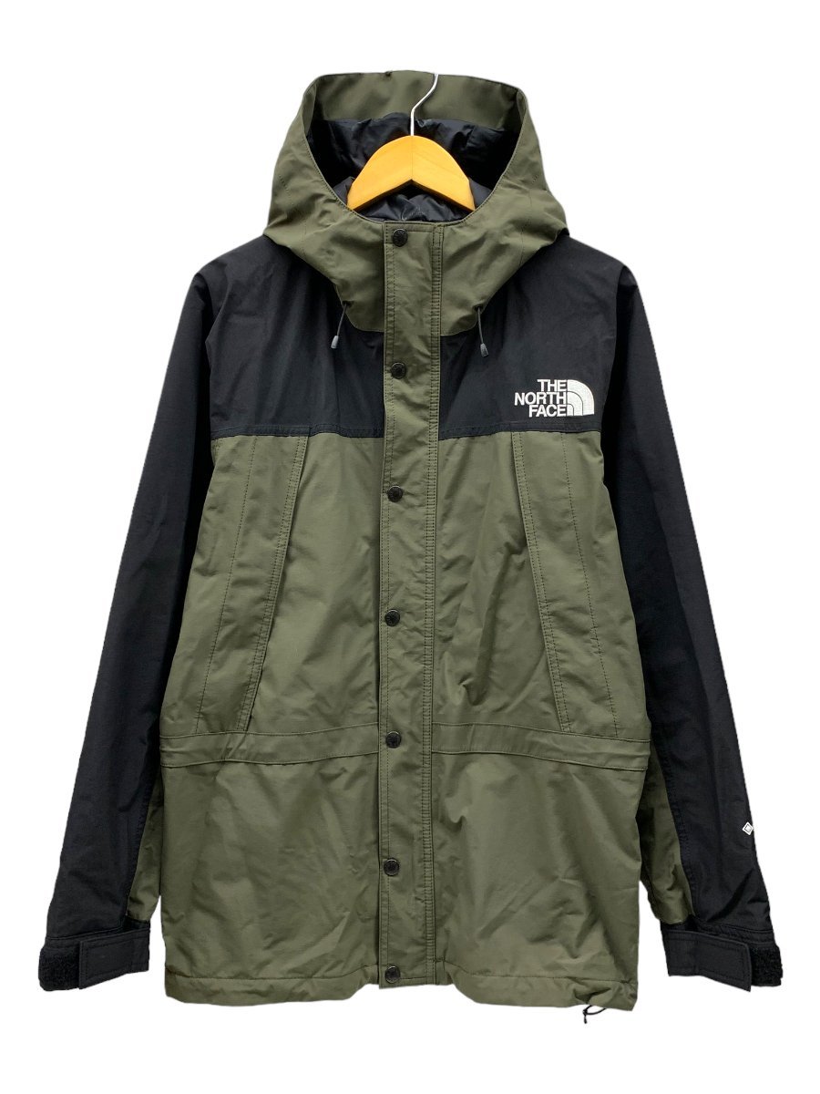 THE NORTH FACE (ザノースフェイス) マウンテンライトジャケット NP11834 L カーキ×ブラック メンズ /036_画像1