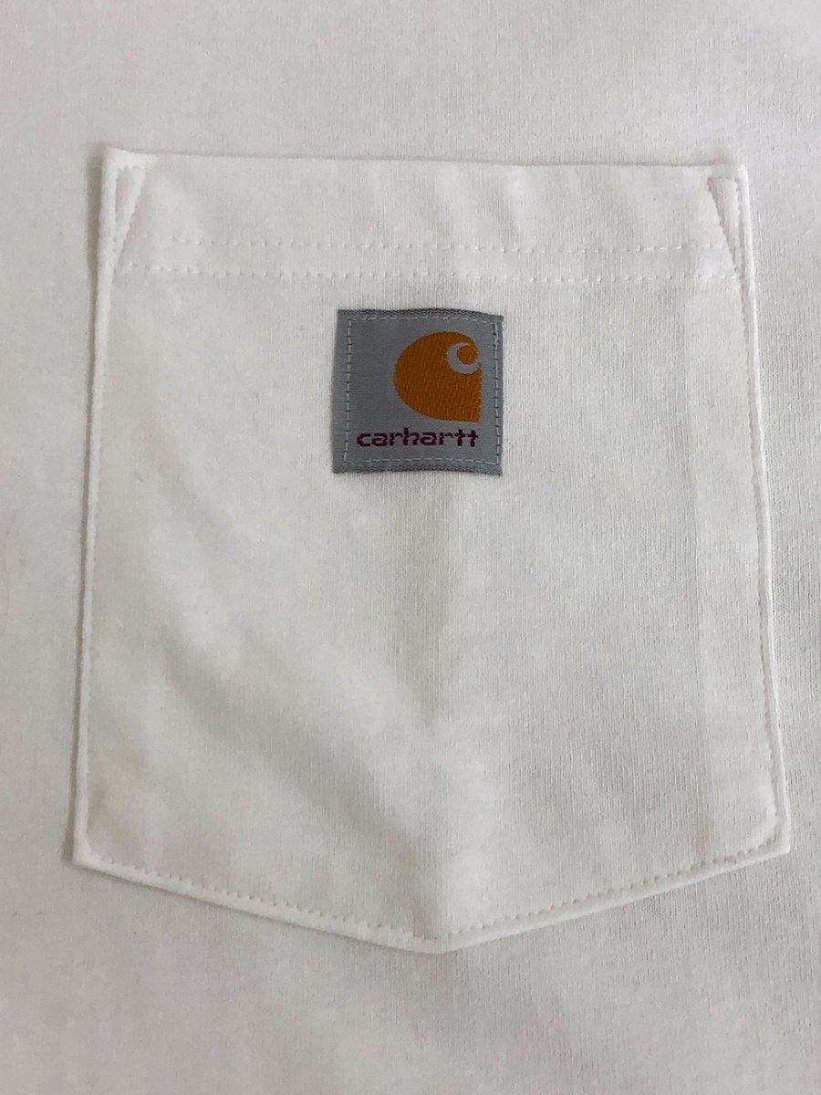 Carhartt (カーハート) Workwear LS Pocket T-Shirt ロンT 長袖Tシャツ K126 白 ホワイト XL メンズ/004_画像9