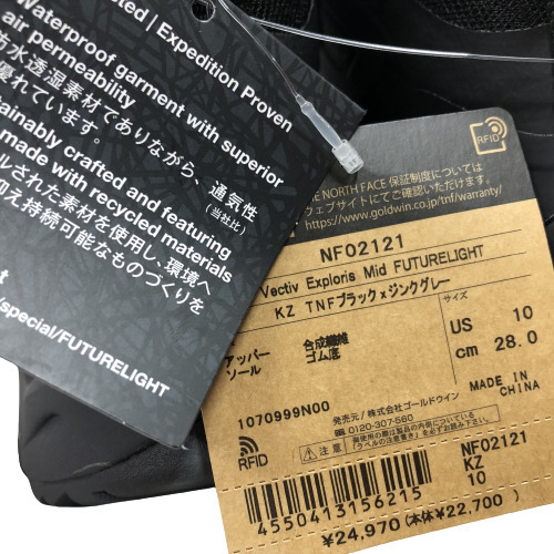 新品 未使用 THE NORTH FACE ノースフェイス 28cm ベクティブ 新品 未使用 THE NORTH FACE ノースフェイス 28cm ベクティブ