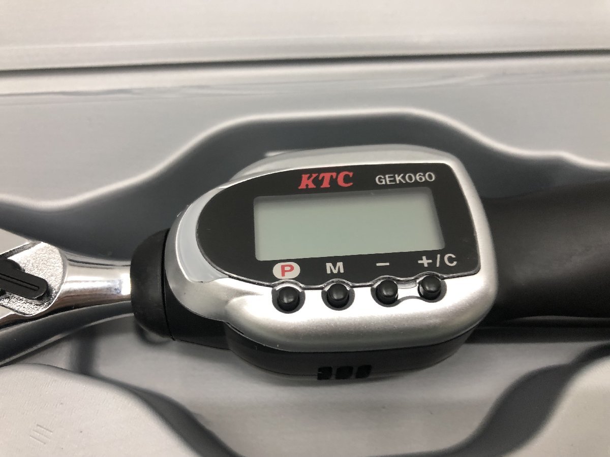 【中古品】★KTC(ケーテーシー) デジタルトルクレンチ デジラチェ  GEK060-R3 〇〇 IT16SS5SRSC8の画像3