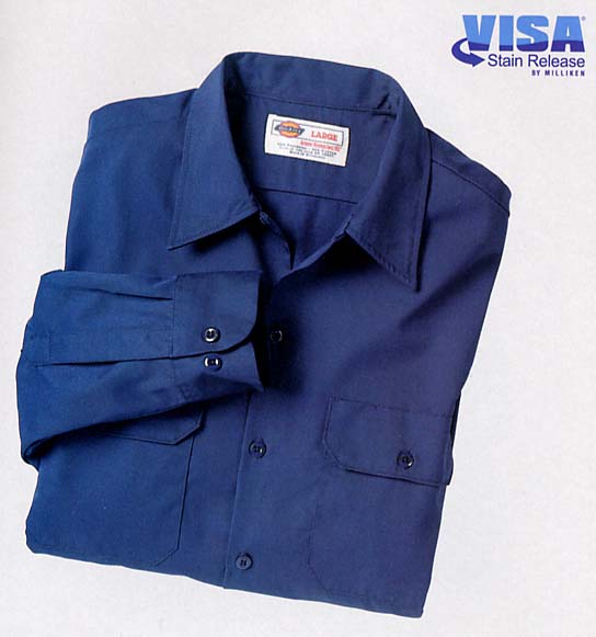 ☆BIG&TALL DICKIES WOTKSHIRTS L/S（長袖）現品限り送料込み！_画像1