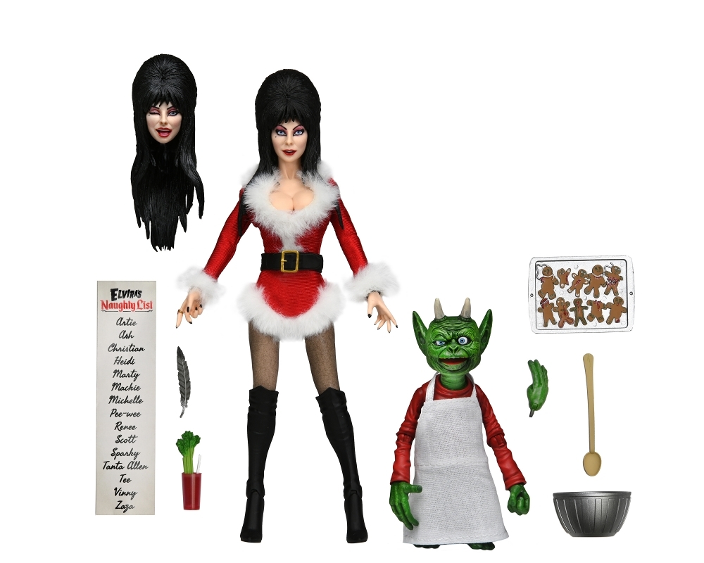 Elvira エルヴァイラ 8インチ アクションドール ベリー・スカーリー・クリスマス セット_画像1