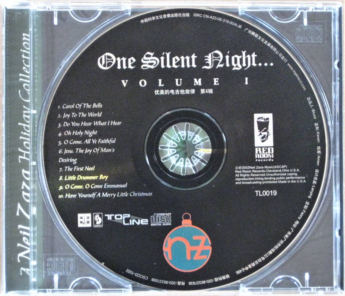 NEIL ZAZA/ニール・ザザ＜＜One Silent Night... Volume I＞＞　ギターインスト　スリーブケース　中国盤　　_画像5