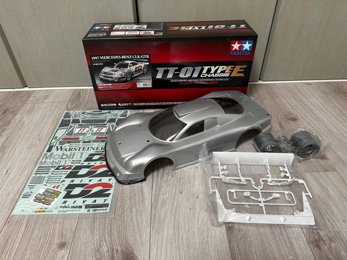 タミヤ メルセデスベンツ CLK-GTR 1/10RC （ボディのみ）　貴重品（TT-02 TA-08 TB-05 TRF タミグラ）_画像1