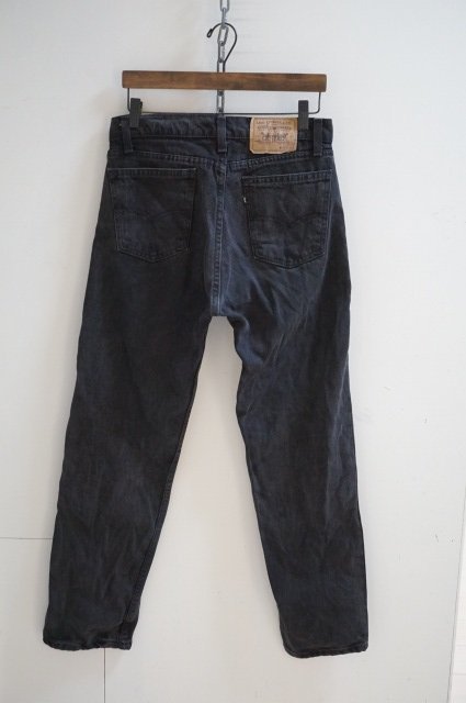 ∧LEVI'S 505-4159 ブラック MADE IN USA / 黒タブ 1990’Ｓ ヴィンテージ