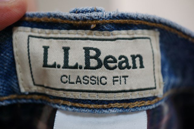 ∧∧L.L.Bean フランネルライナーデニムパンツ 34/34_画像5