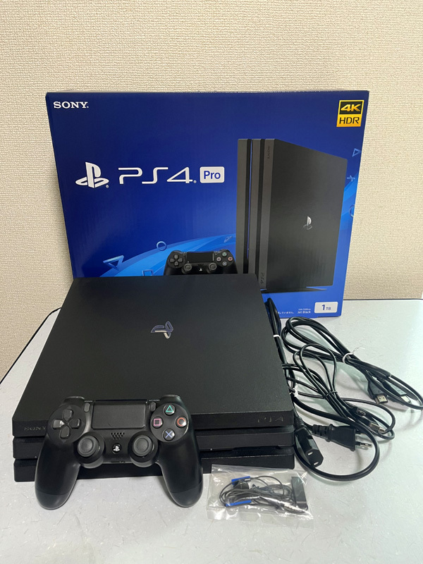 PlayStation4 Pro CUH-7100BB01 1TB 動作確認済-