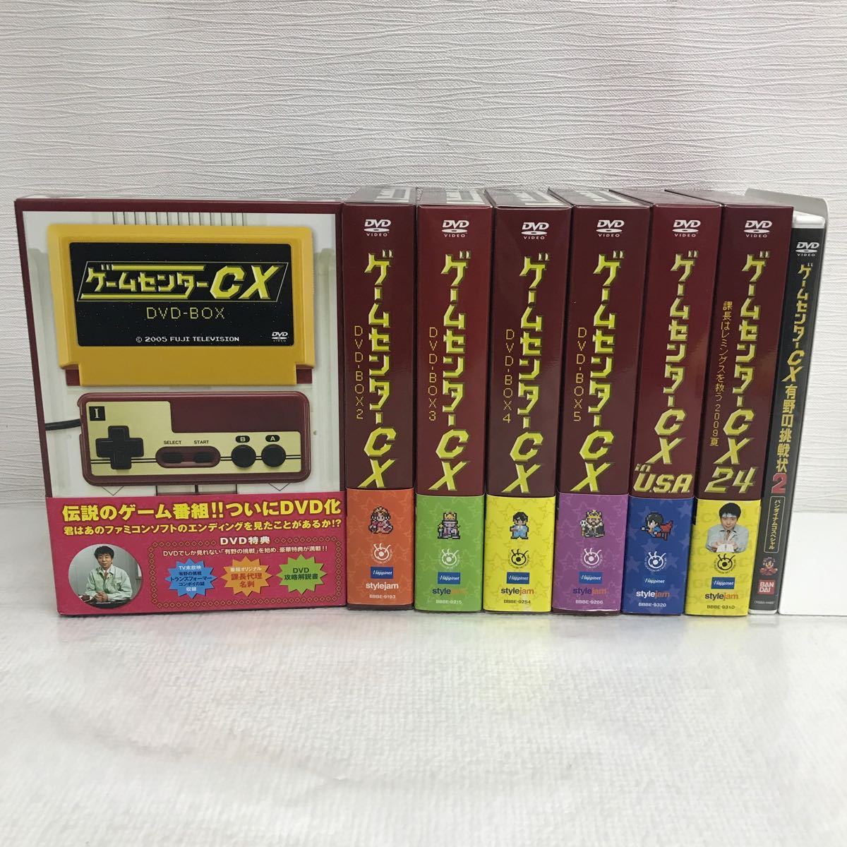 PY1113E ゲームセンターCX DVD BOX ボックス 1/2/3/4/5/in USA/24 課長