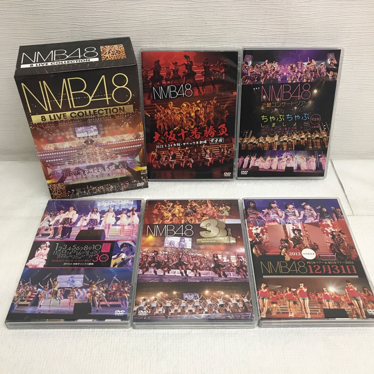 PY1113H NMB48 8 LIVE COLLECTION/5 LIVE COLLECTION 2014/DVD BOX ボックス 2本セット セル版 ライブ コレクション ツアー TOUR _画像5