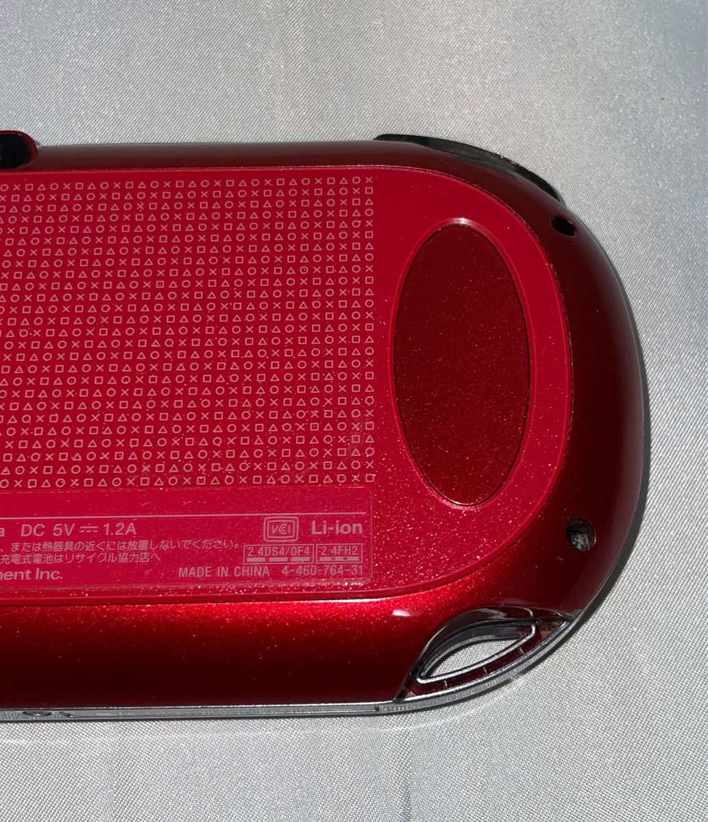 PlayStation Vita PS Vita  PCH-1000 SONY Wi-Fiモデル コズミック レッド