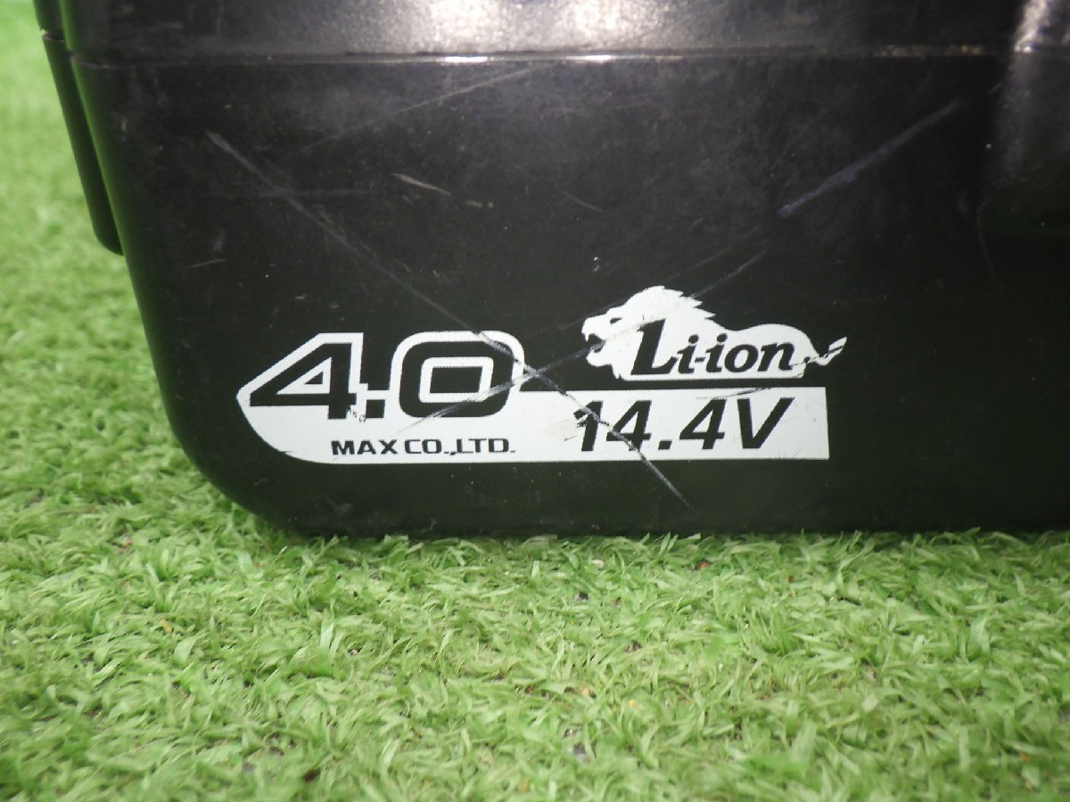 久しぶりの入荷です★MAX バッテリー 14.4V 3.9Ah JP-L91440A 電動工具 リチウムイオン電池パック MAX 中古品 231103_画像4