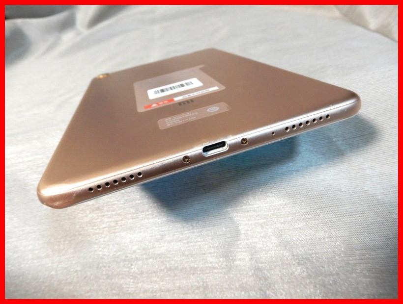 海外モデル　日本語対応　Xiaomi Mi Pad4 M1806D9W 　中古 　初期化済み　動作品 ★G649_画像3
