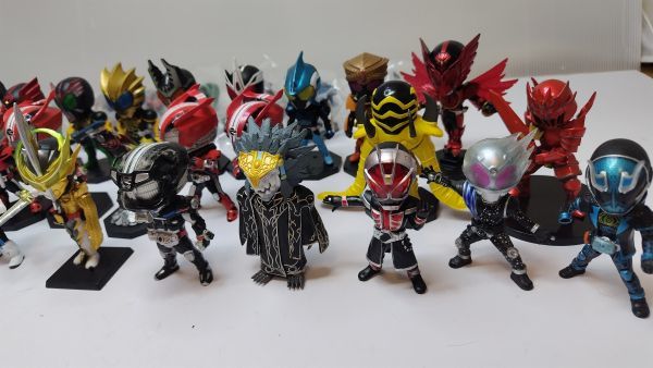 【大量】仮面ライダーワールドコレクタブルフィギュア/ワーコレ/THE仮面ライダーズセット　現状ジャンク品_画像7