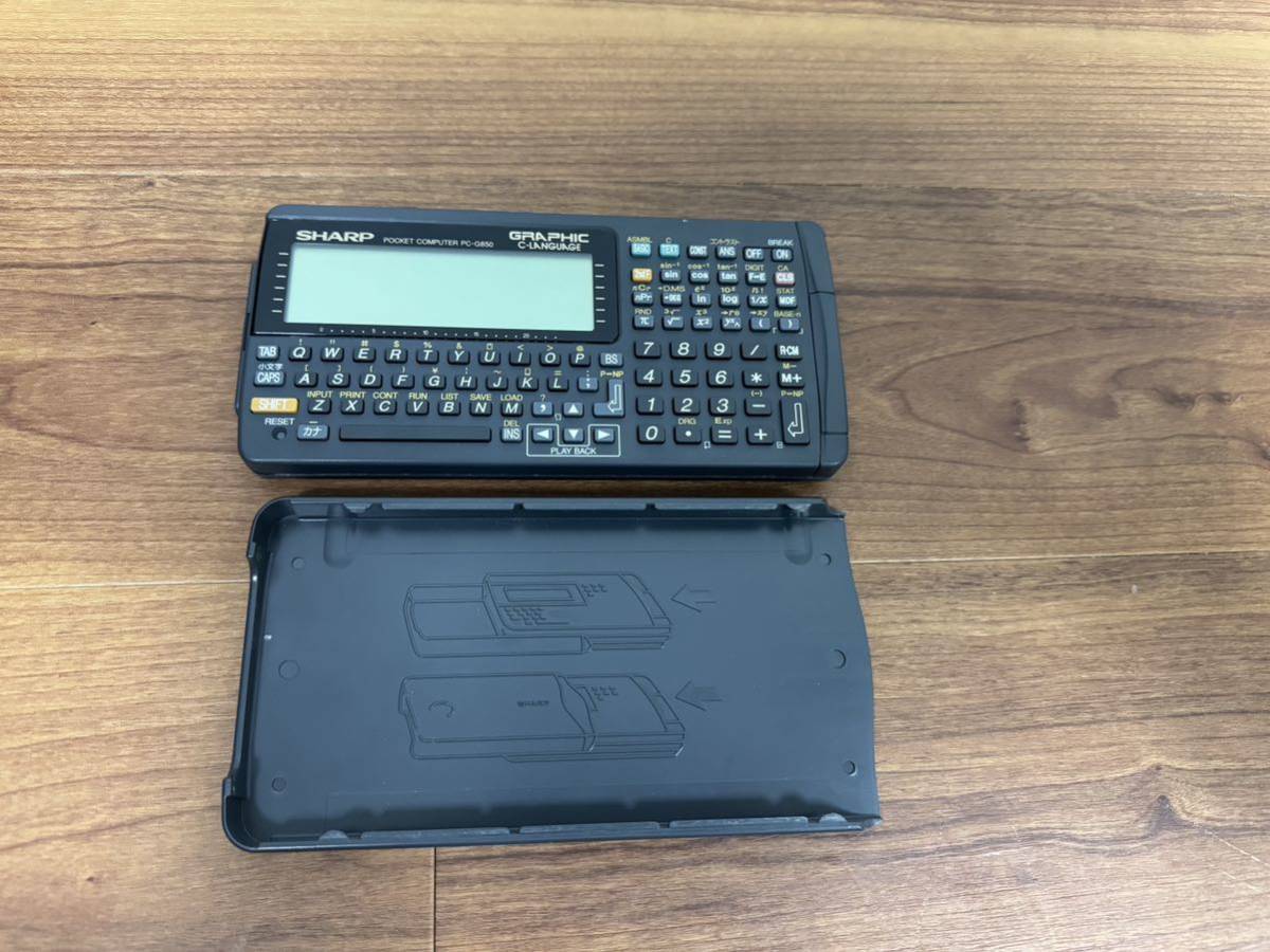 新到着 SHARP ポケットコンピュータ PC-G850 ポケットコンピュータ