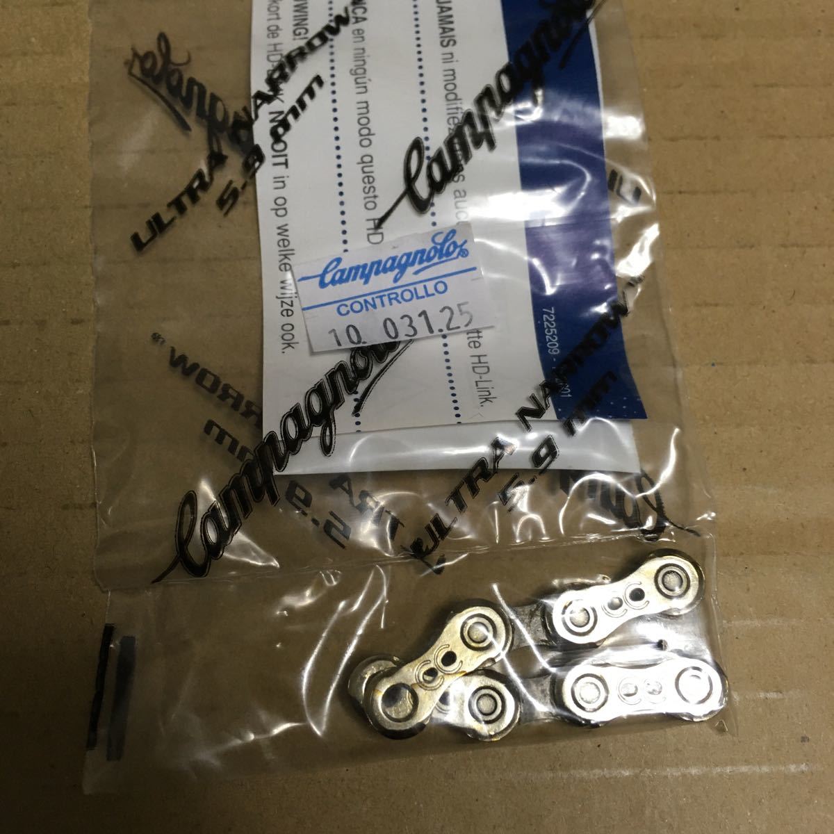 CAMPAGNOLO カンパニョーロ ULTRA NARROW 5.9mm 10 Speed chains ウルトラナロー 10s チェーン 未開封品 現状品_画像5