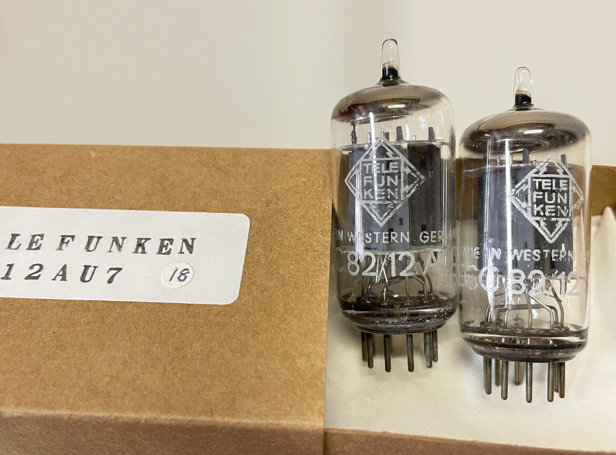 Telefunken 刻印マーク ◇ ECC82 12AU7 2本 その18_画像1