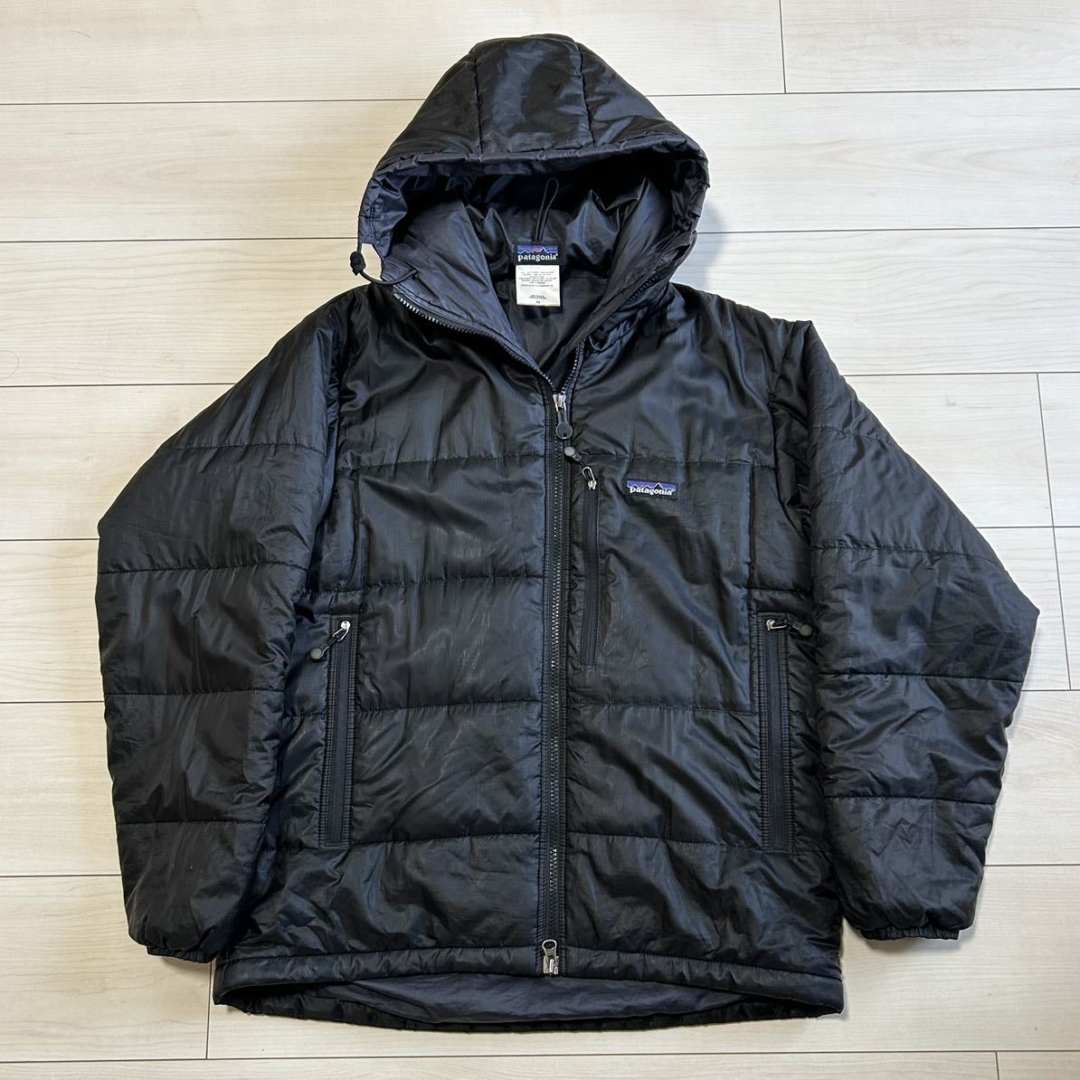 XS パタゴニア patagonia ダス パーカー DAS PARKA 黒 ブラック 2000年代 ヴィンテージ /検 l.l.bean ビーン プリマロフト ダウン ノース_画像1