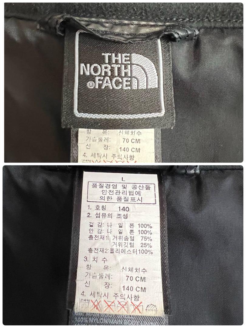 THE NORTH FACE ノースフェイス 海外限定 ダウンジャケット キッズ 140 ブラック