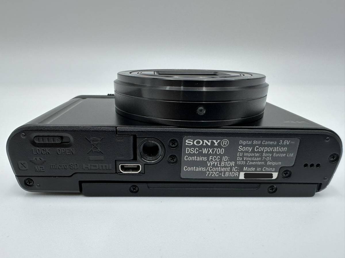 極上品!!　★ SONY Cyber-shot DSC-WX700★ 　動作確認済　【microSDメモリーカード・元箱付】_画像8