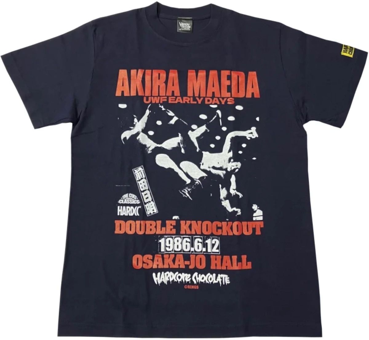 前田日明 Tシャツ 新日本プロレス ハードコアチョコレート アンドレ・ザ・ジャイアント アントニオ猪木 リングス UWF 格闘王