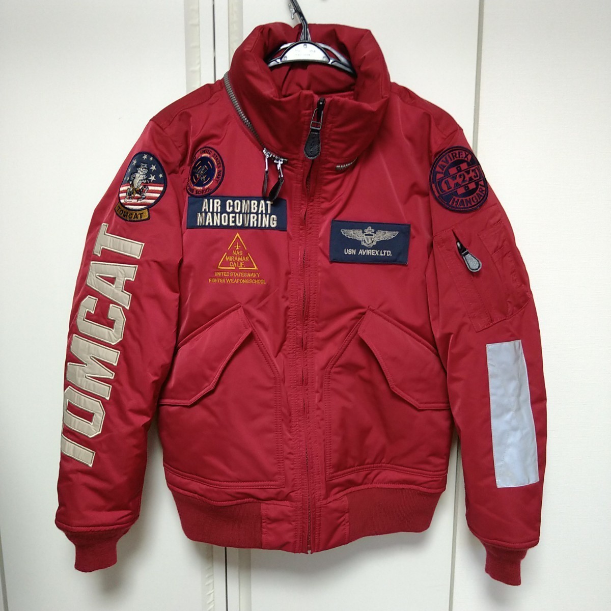 AVIREX/メンズM/カスタムCWUトップガンハンガー/CUSTOM CWU TOP AVIREX/メンズM/カスタムCWUトップガンハンガー/CUSTOM CWU TOP