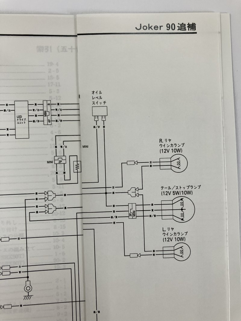 ジョーカー50/ジョーカー90/JOKER50/JOKER90/SRX50/SRX90（AF42/HF09） ホンダ サービスマニュアル 整備書 受注生産品 新品 60GCK00の画像6