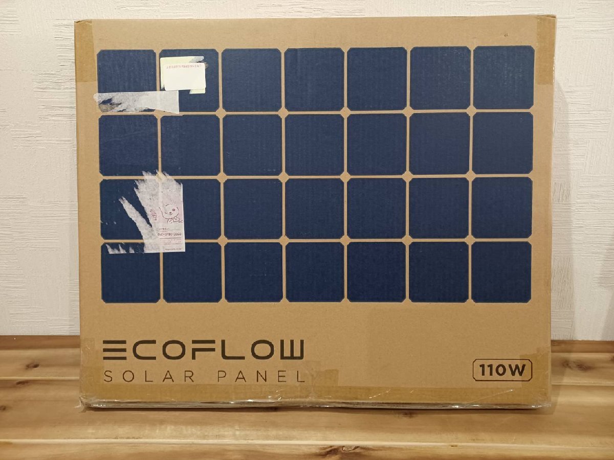 【アウトレット・中古品・未使用品】エコフロー EcoFlow ソーラーパネル 110W 防水防塵 折りたたみ式 収納バッグ付き_画像10