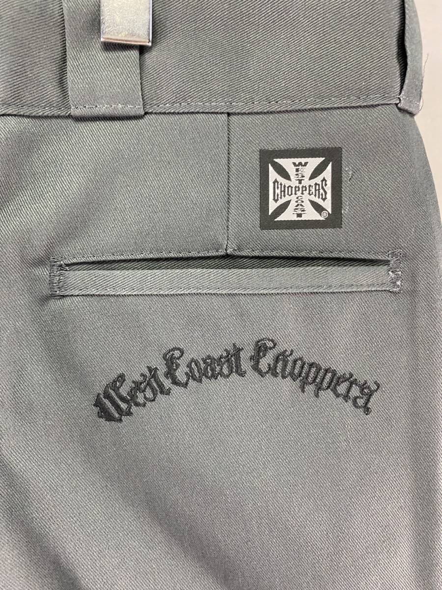 Dickies ディッキーズ WESTCOASTCHOPPERS ウエストコーストチョッパーズ ワークパンツ GREY 38×32サイズ 新品未使用 カジュアル作業ズボン_画像9