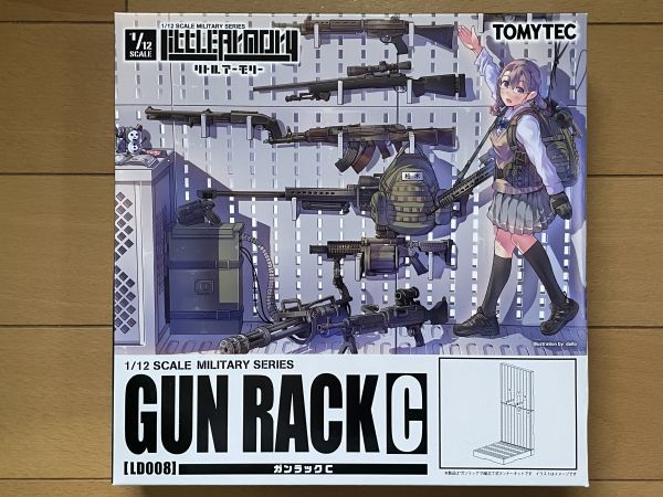 ＜LA＞1／12 GUN　RACK【C】ガンラック①組立処理可能品　リトルアーモリー　Little Armory リトアモ_画像1