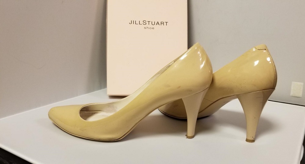 二手Jill Stuart JILL STUART高跟鞋米色顏色檢查）Diana DIANA，COMEX工作七通勤    原文:中古ジルスチュアート JILL STUART パンプス ハイヒールベージュ色　検）ダイアナDIANA、COMEXお仕事セブン通勤