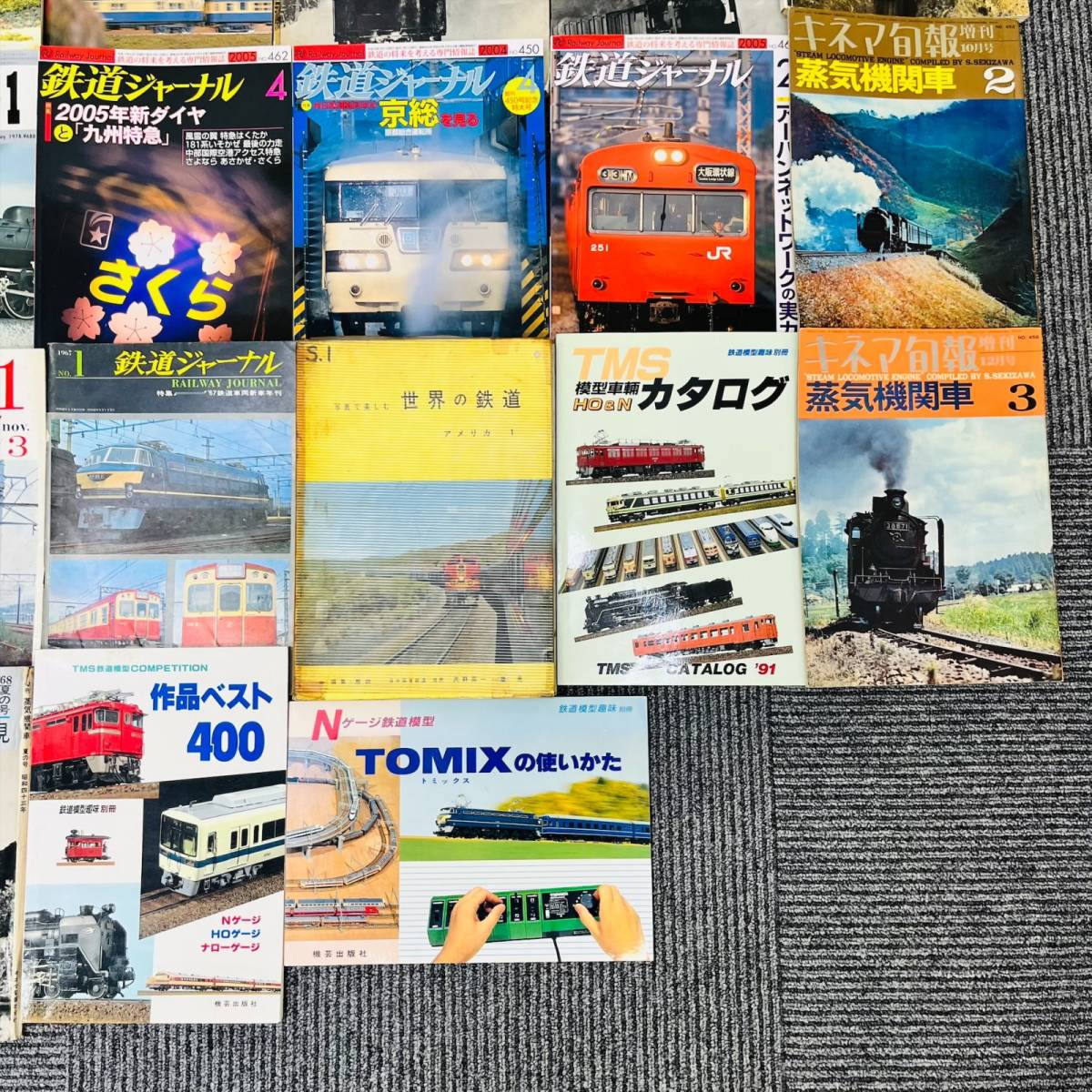 鉄道雑誌 おまとめ 60冊以上 鉄道趣味 中古品 不揃い 現状品 1円スタート 古本 コレクター Ngaugeマガジンあり 多種類 懐かしい 6116-a _画像9