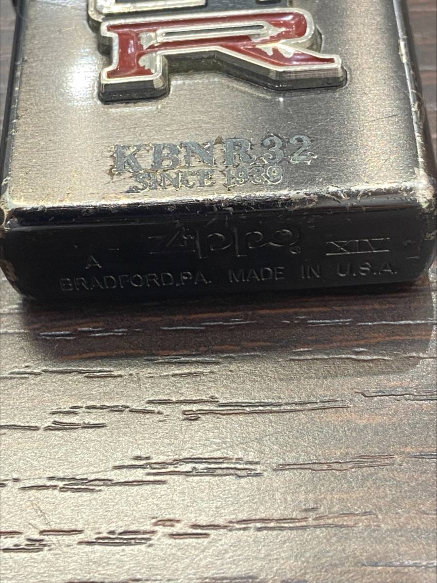 #4244A ZIPPO 5本 未着荷 火花〇1本 北斗の拳 KENZO WIND PROOF / ガスライター未着荷 / 木箱 喫煙 ジッポ _画像8